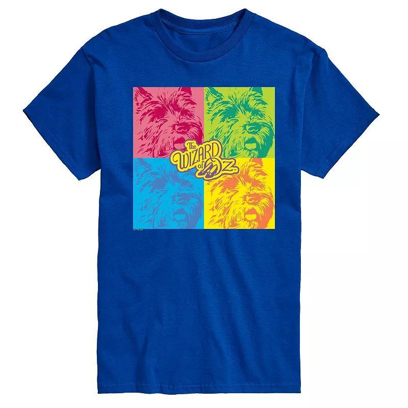 Mens Wizard Of Oz Toto Grid Graphic Tee Product Image