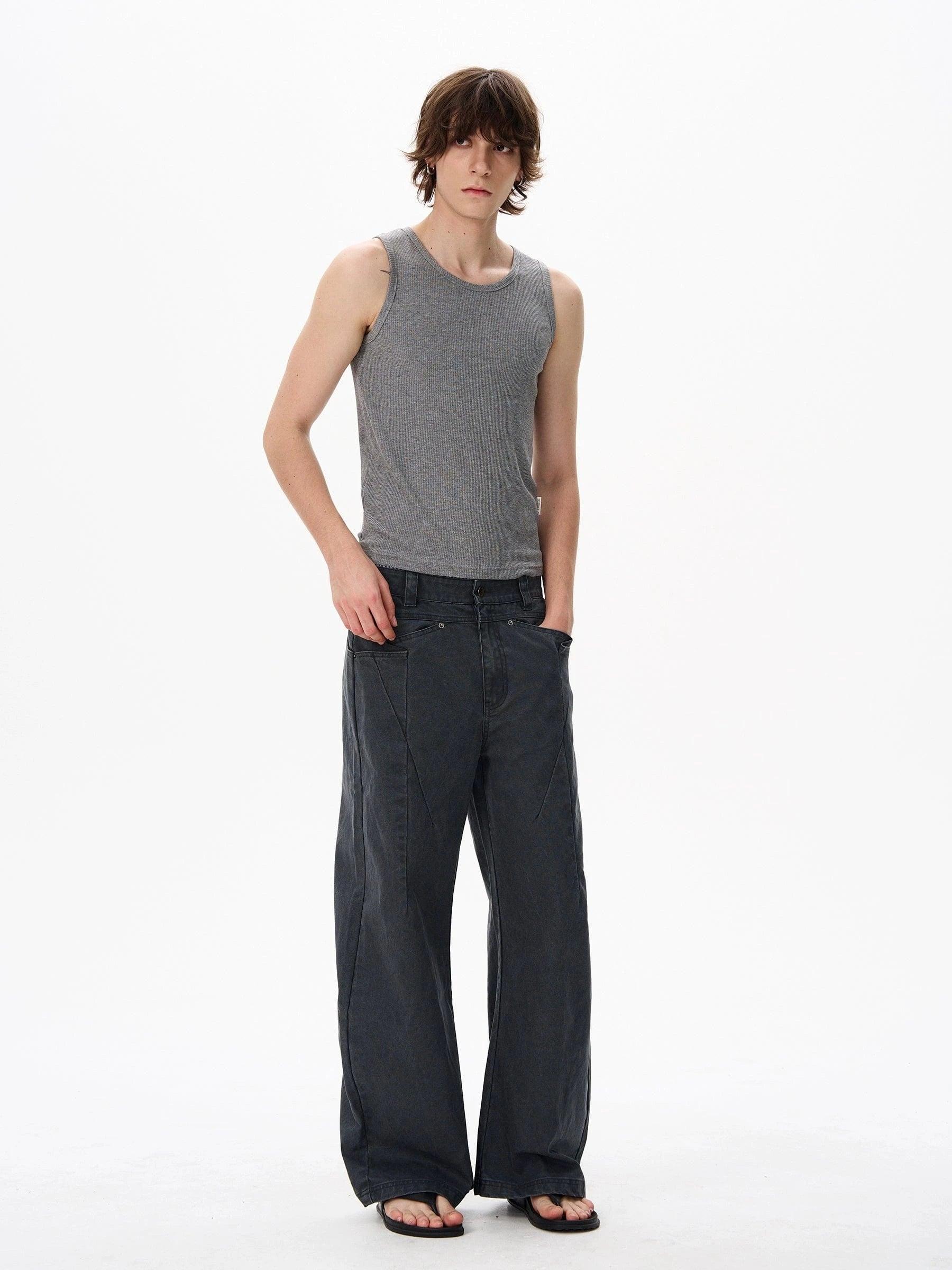 RT No. 18025 RODEO STRAIGHT PANTS Product Image