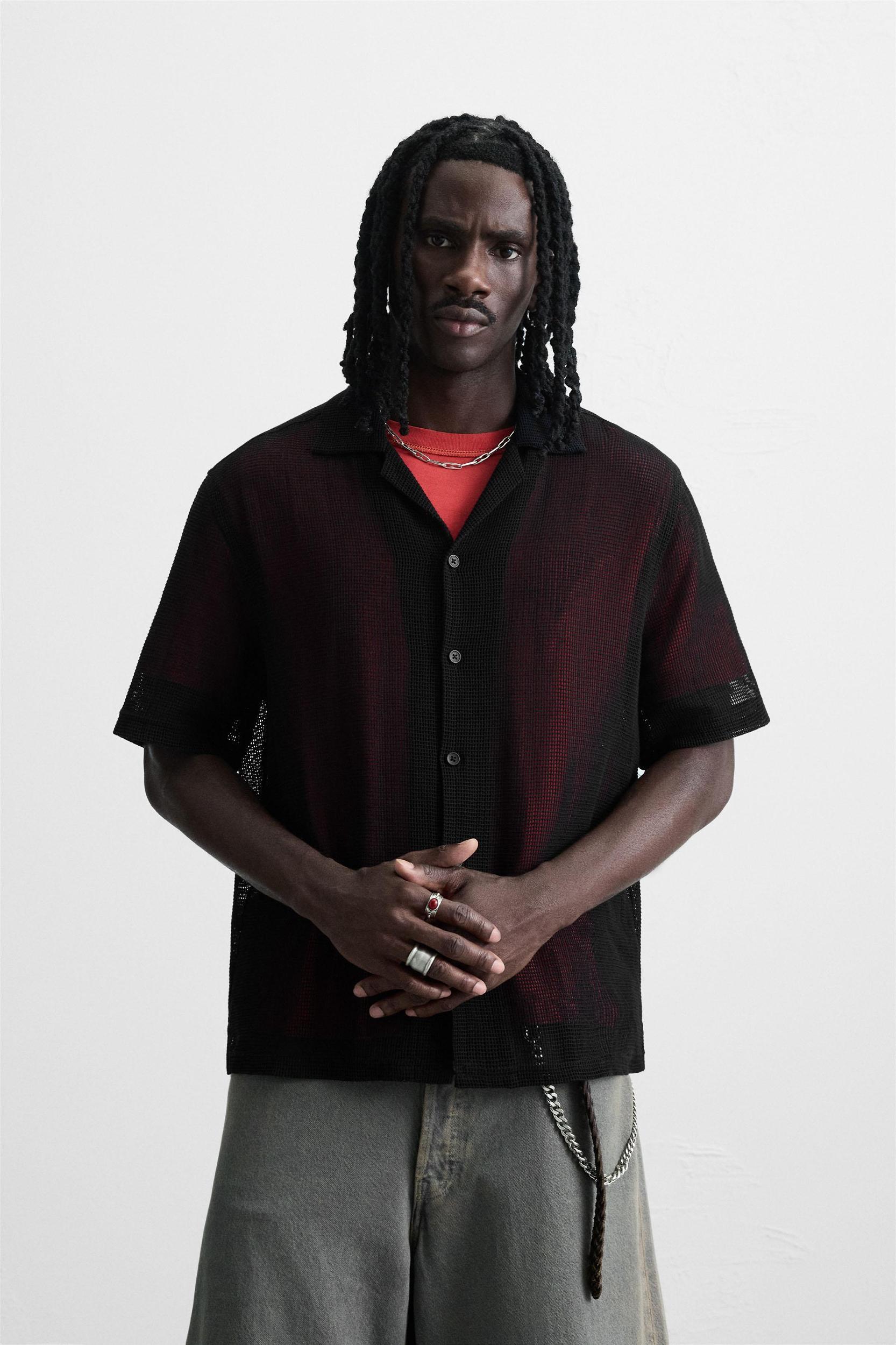 OPEN WEAVE SHIRT Product Image