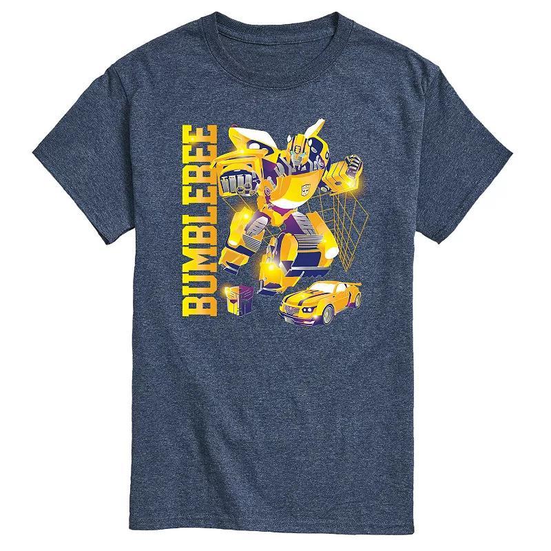 Men's Transformers Bumblebee Tee, Size: XL, Heather Grey Product Image
