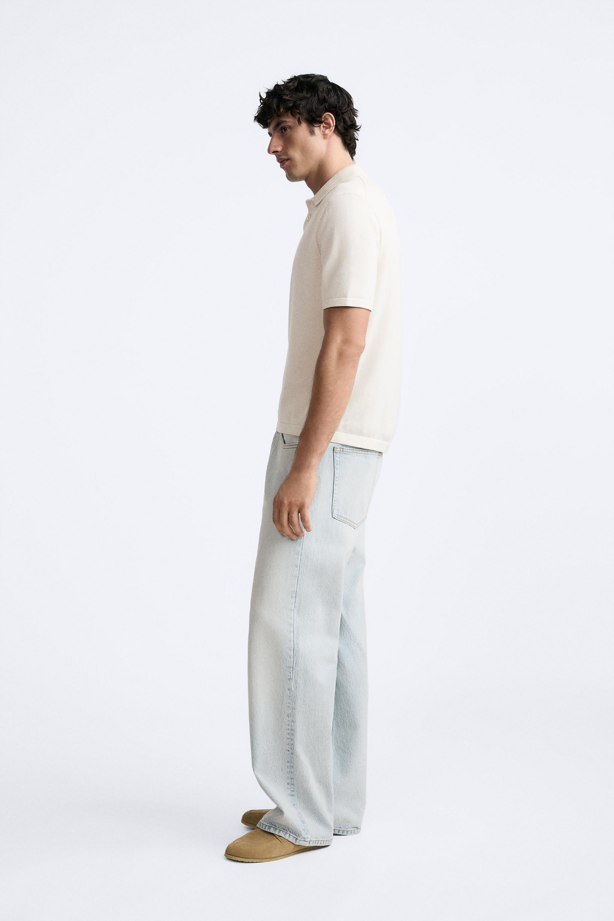 COTTON - SILK BLEND KNIT POLO Product Image