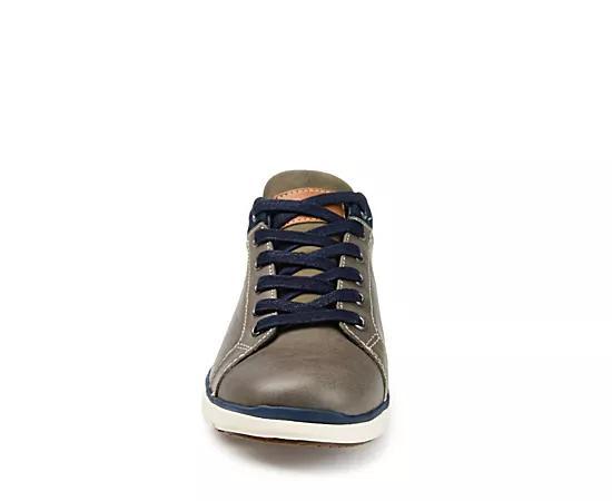 Territory Flint Men's Leather Sneakers, Size: 9, Gray Product Image