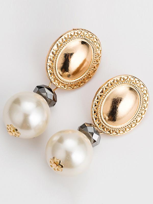 Geometric Drop Earrings Product Image