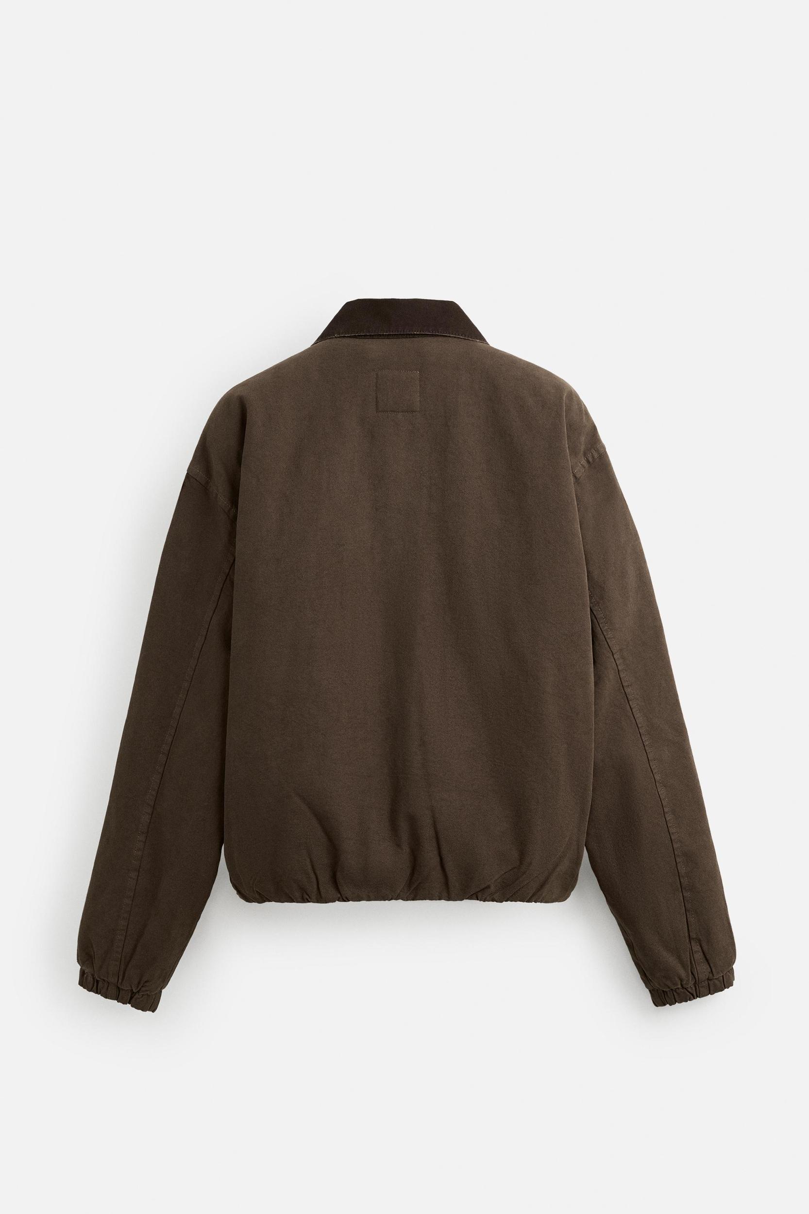 MIXED COLLAR JACKET Product Image