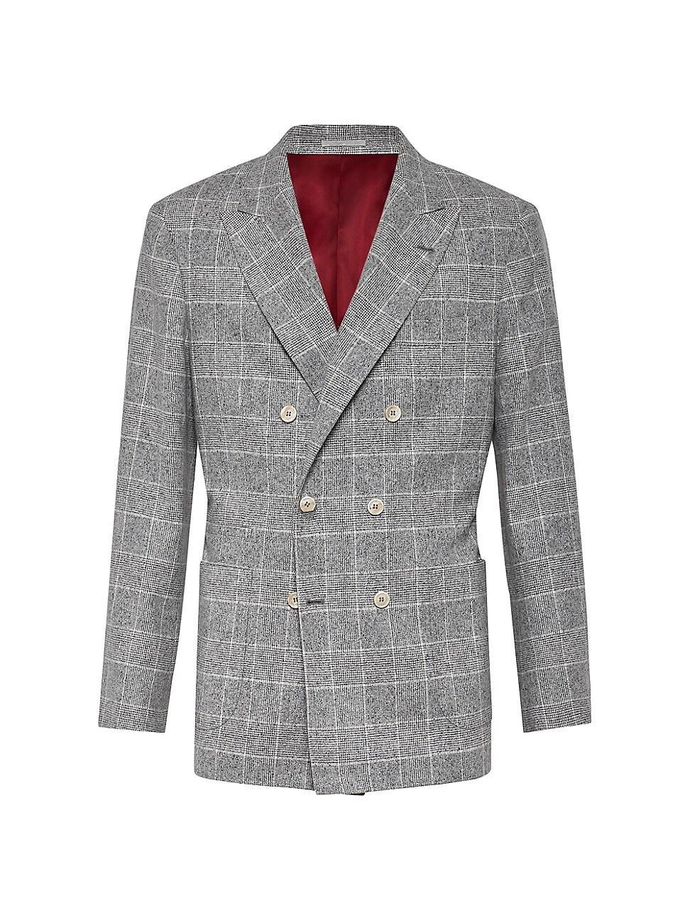 Mens One and a Half Breasted Deconstructed Blazer Product Image