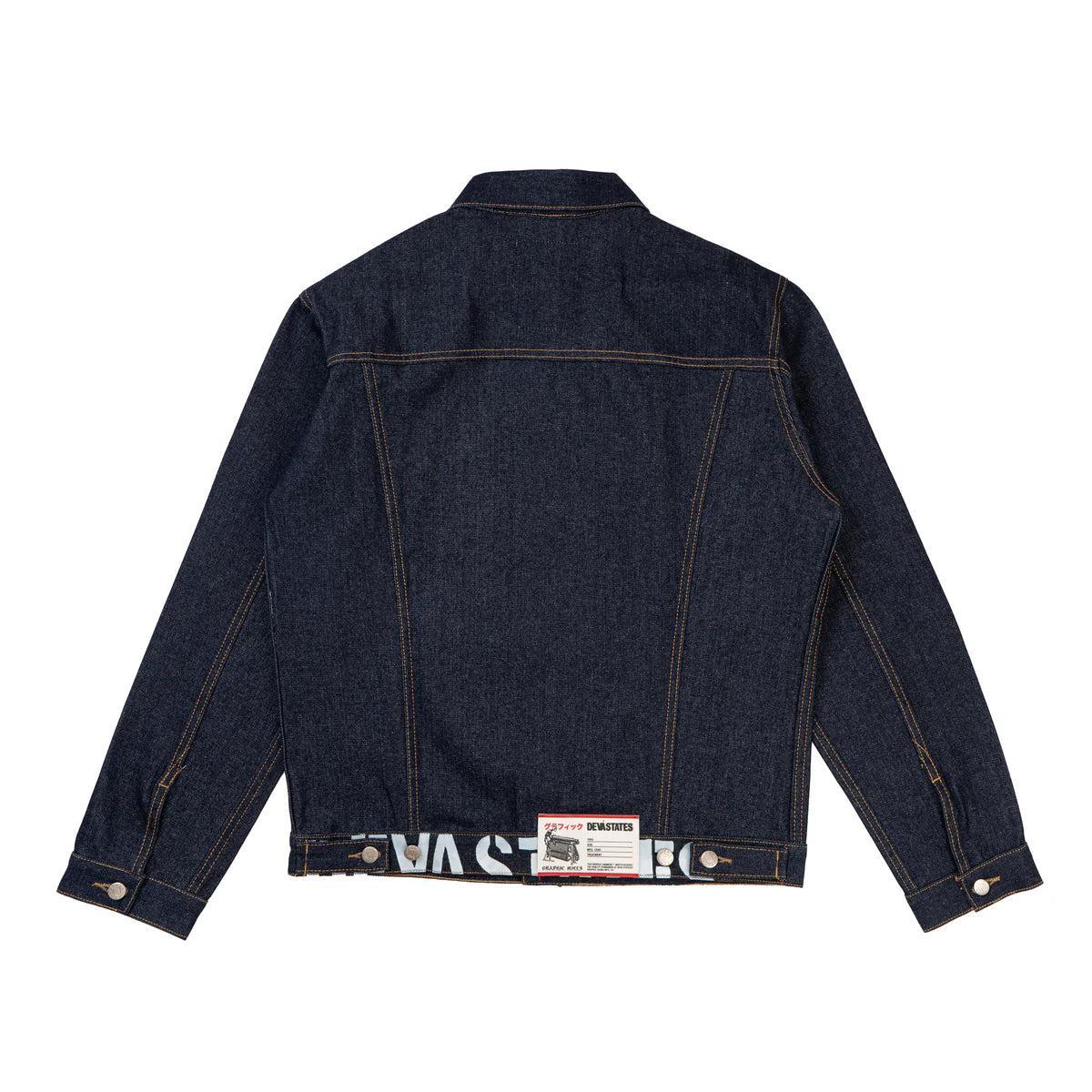 GRIT DENIM TRUCKET JACKET Male Product Image