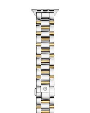 Womens Apple Watch Two-Tone Stainless Steel Bracelet Strap/38/40/41 & 42/44/45/49MM Product Image