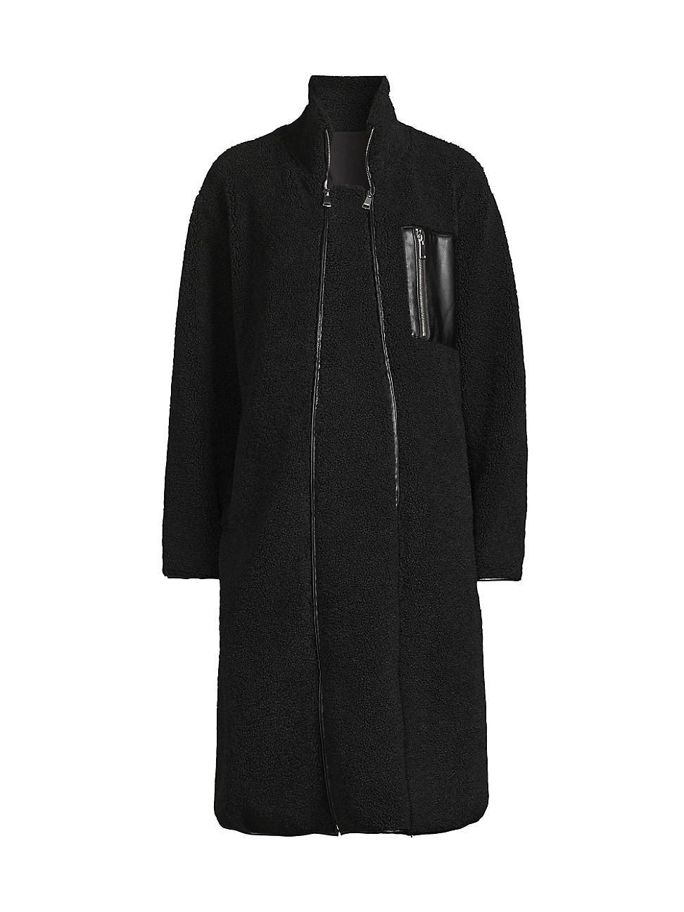 Nom Maternity Teddi Zip Coat Product Image