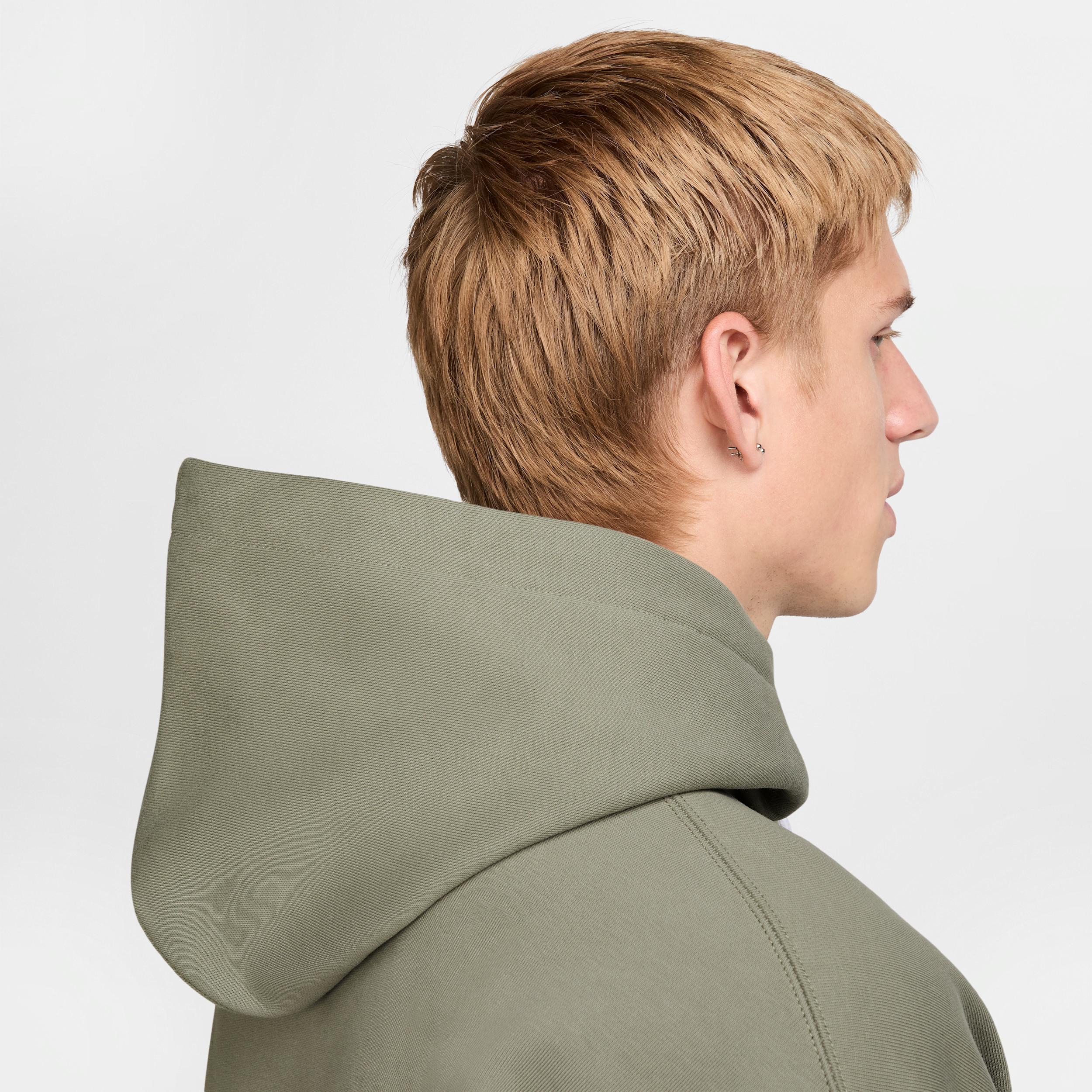 Nike Men's Solo Swoosh Fleece Pullover Hoodie Product Image