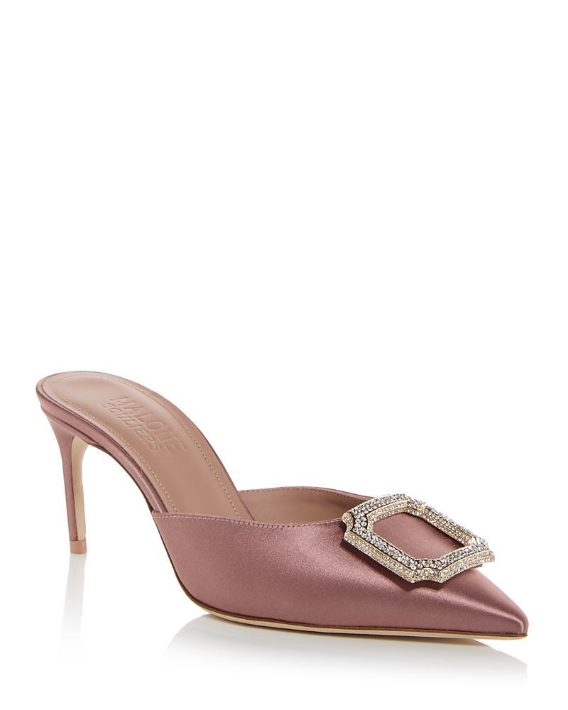 Malone Souliers Womens Mona Embellished Pointed Toe Pumps Product Image