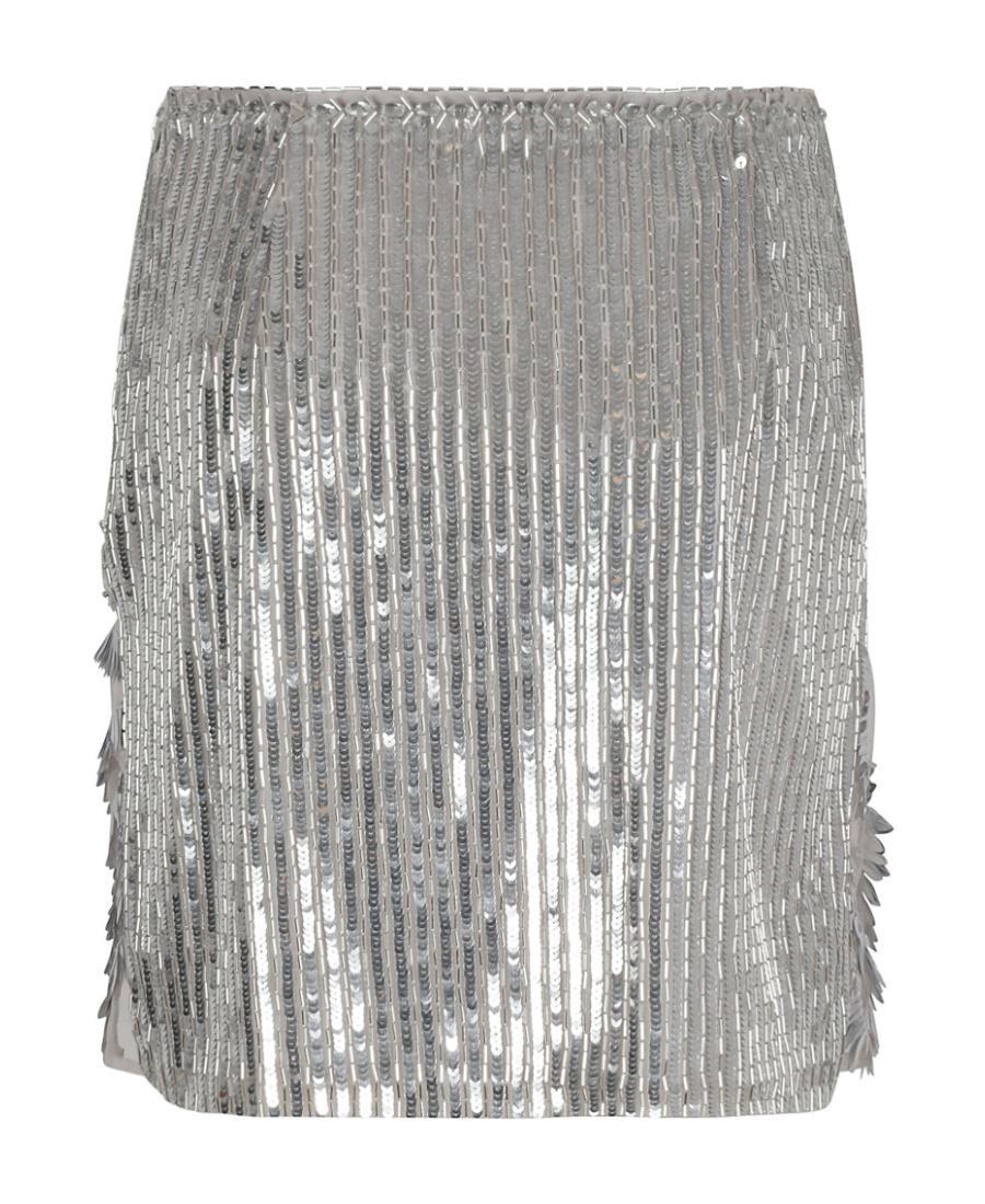ALBERTA FERRETTI Sequin In Grey Product Image