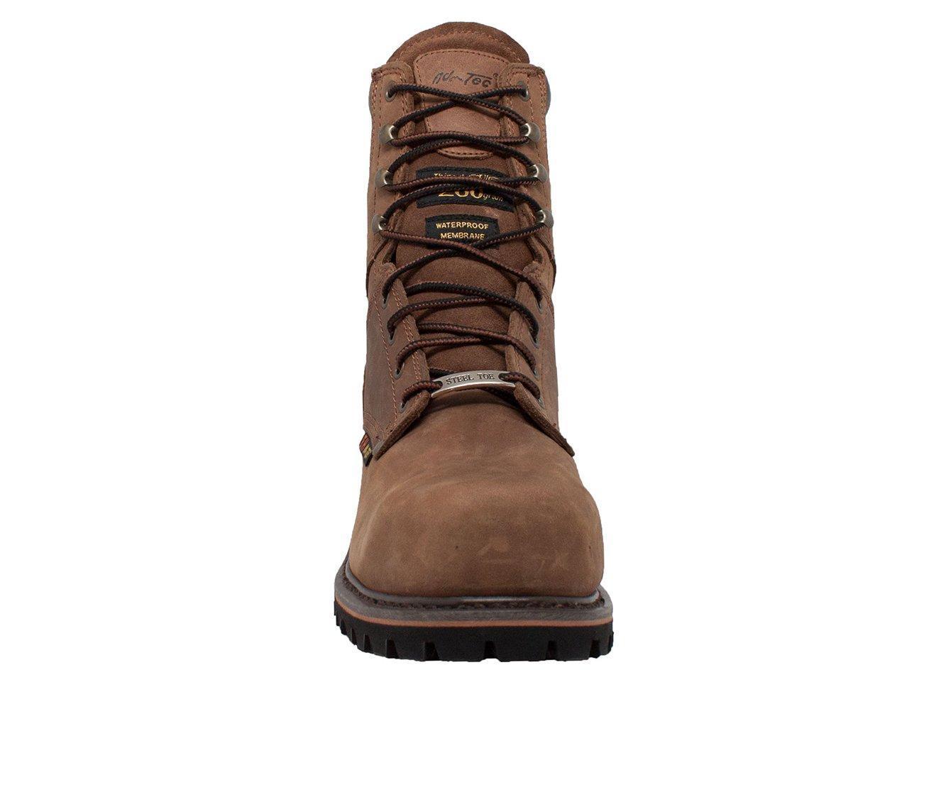 Men's AdTec 9" Steel Toe Super Logger Work Boots Product Image