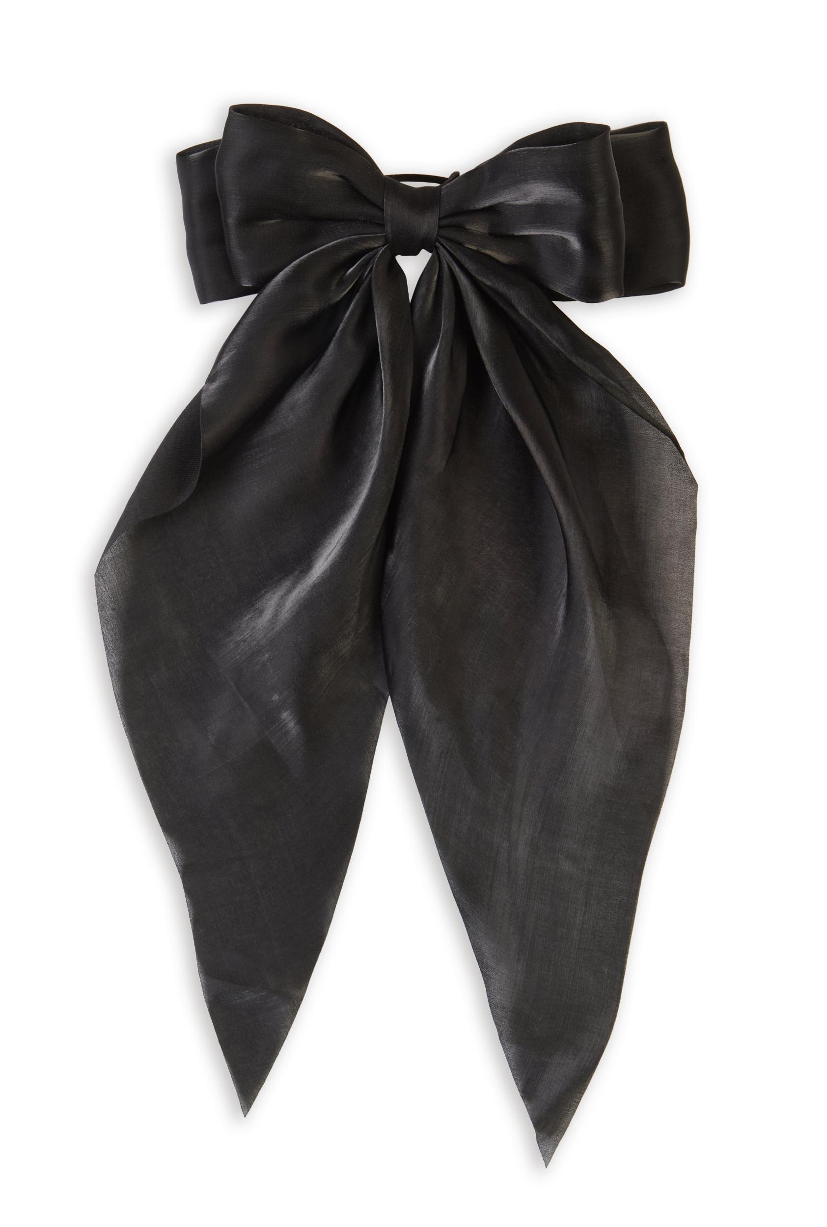 Chiffon Bow Hair Clip Female Product Image