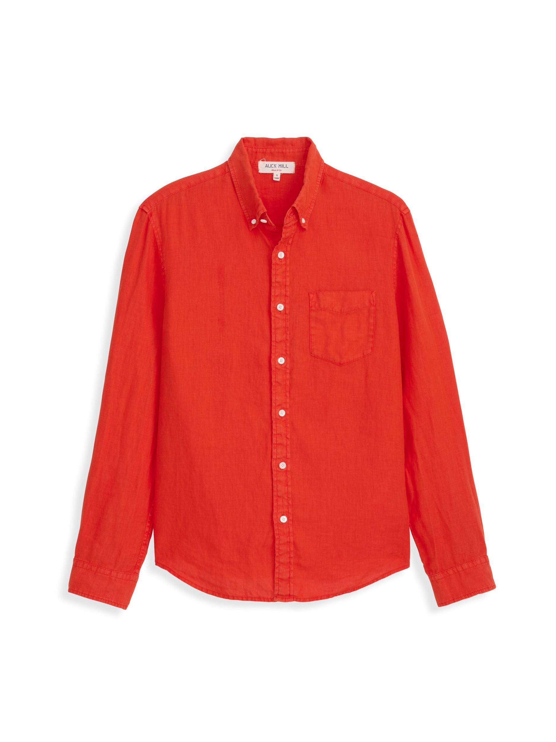 Mill Shirt in Linen Product Image
