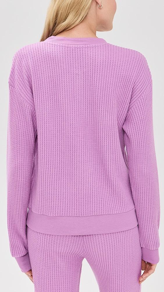 PJ Salvage Seeing Stripes Long Sleeve Top | Shopbop Product Image