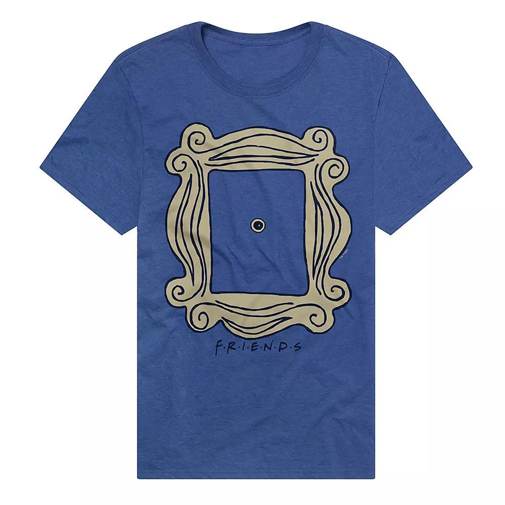 Men's Friends Gold Frame Graphic Tee, Size: XL, Royal Product Image
