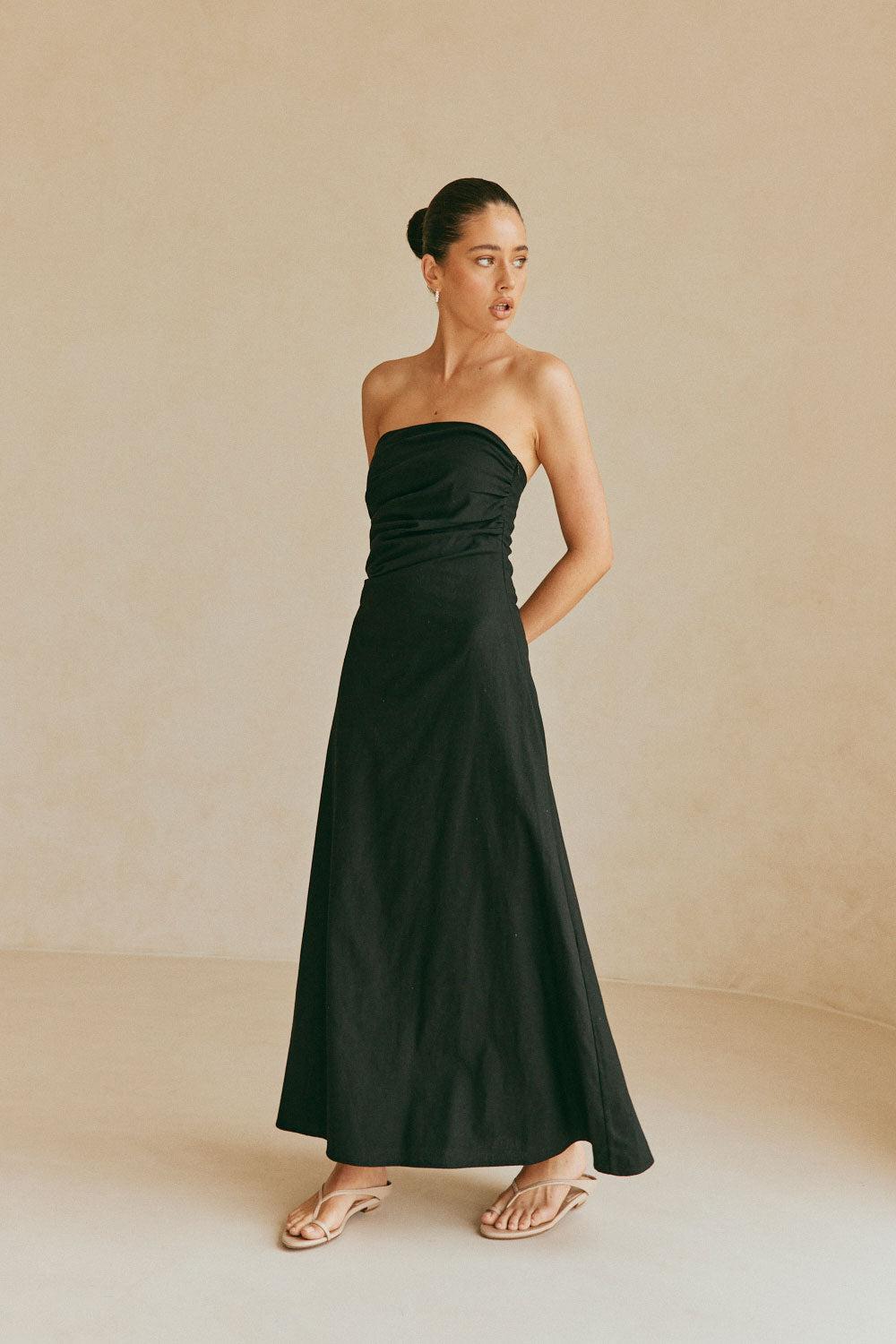 Estella Dress - Black Product Image