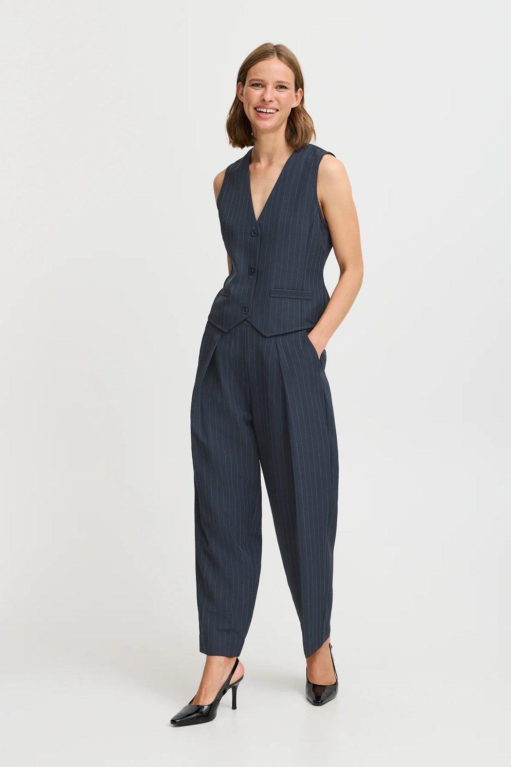 Midde Pinstripe Waistcoat Product Image