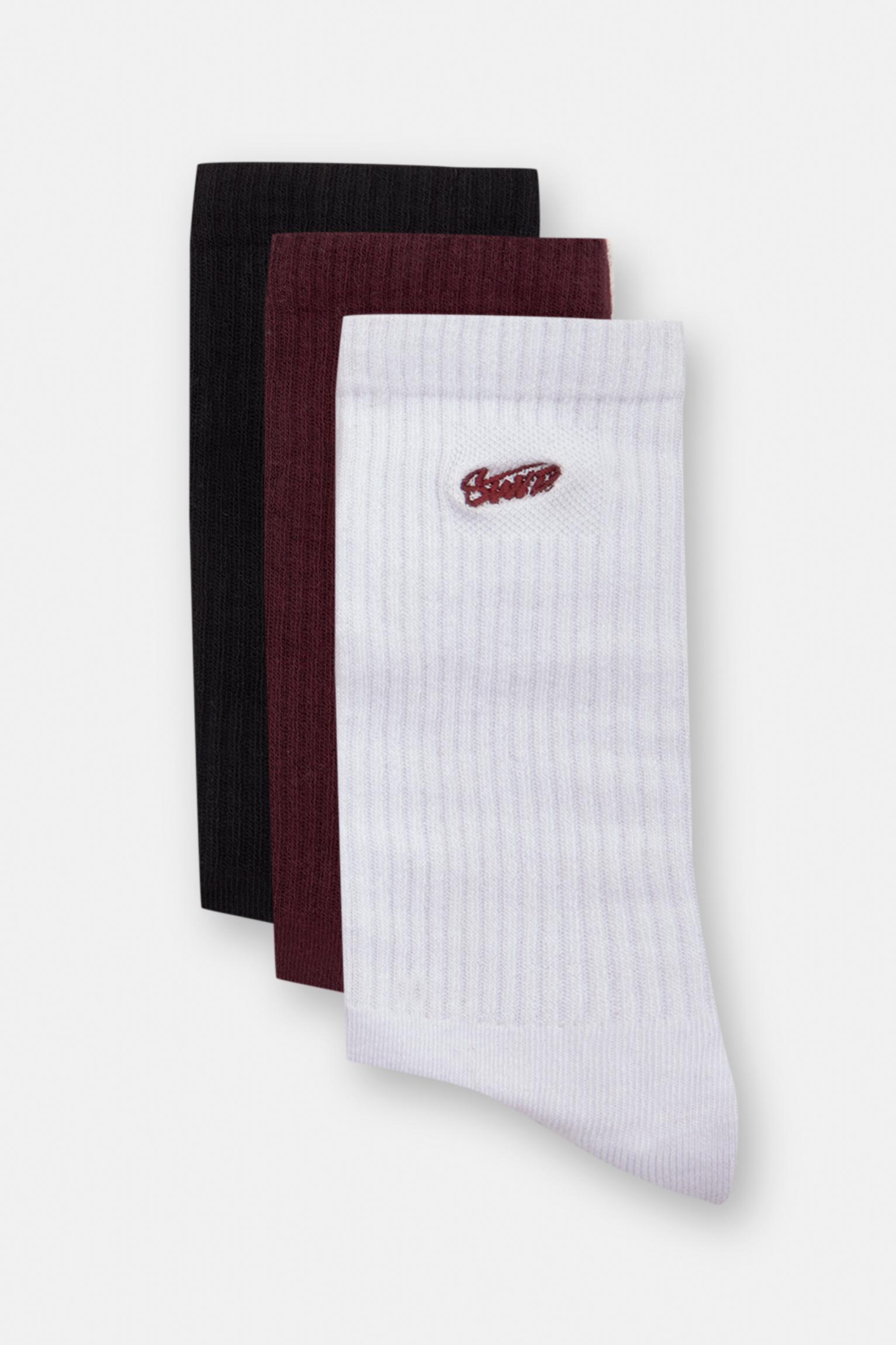 Pack of long STWD logo socks Product Image