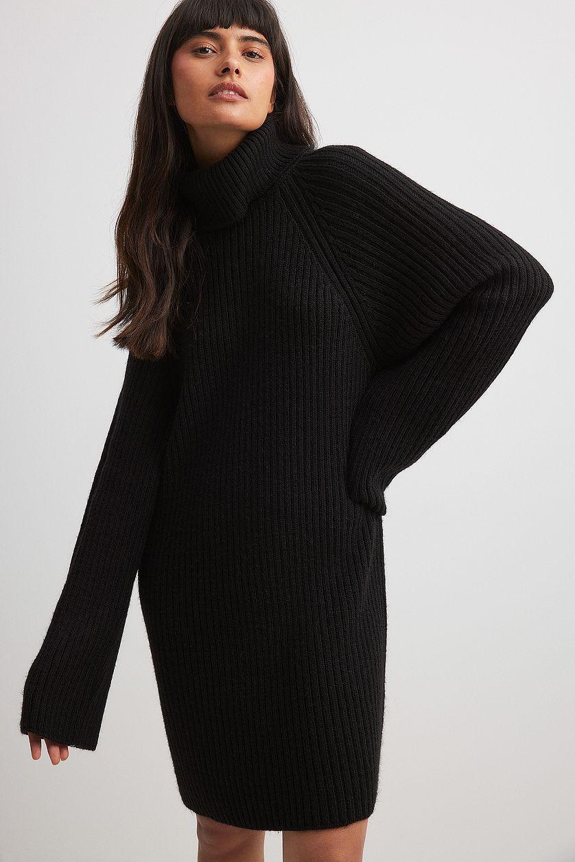 Knitted Sweater Dress Product Image