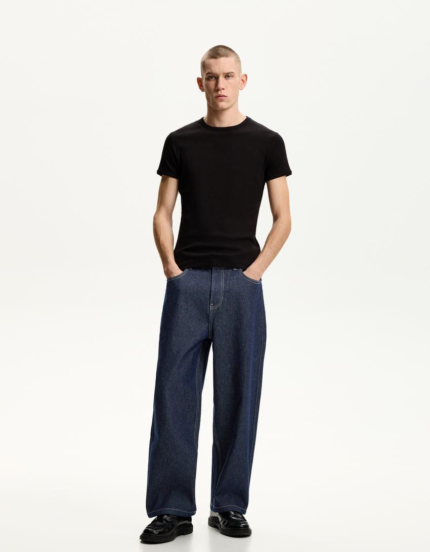 Loose-fit baggy jeans Product Image