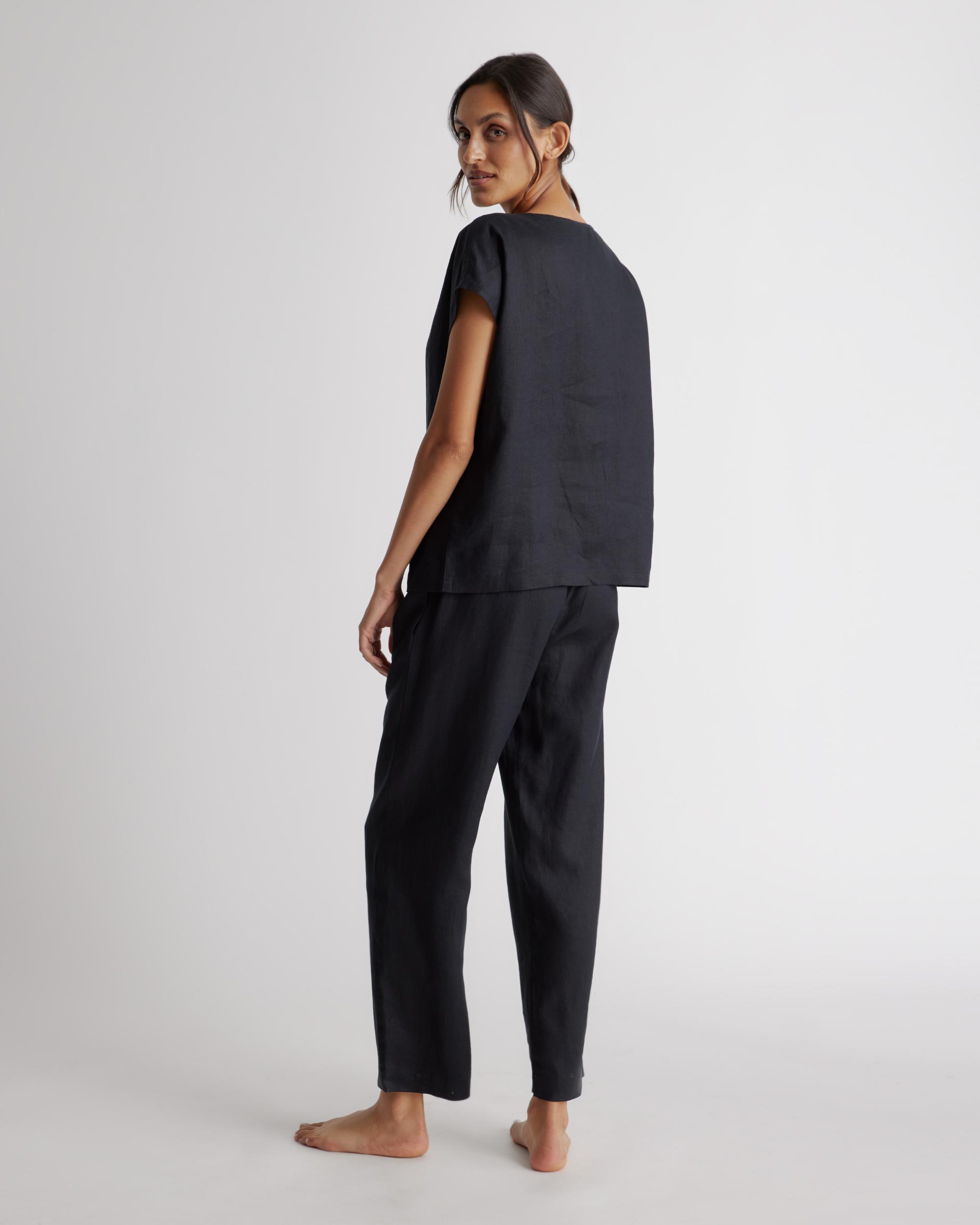 Quince | Women's 100% European Linen Pajama Set Product Image