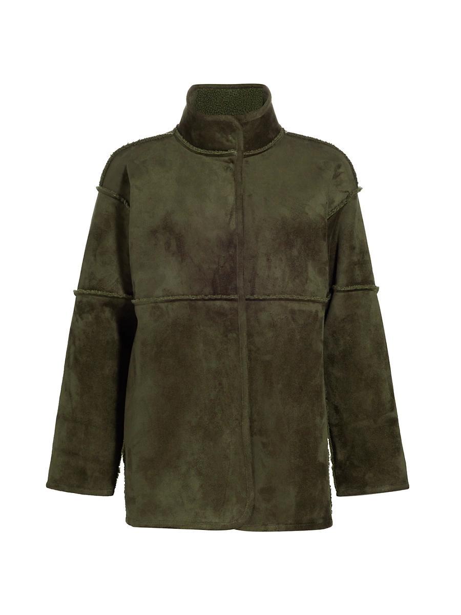 Velvet by Graham & Spencer Albany Reversible Faux Shearling Jacket Product Image