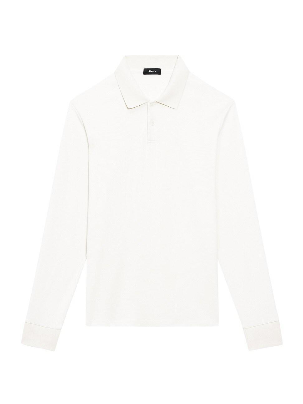 Mens Goris Long-Sleeve Polo Shirt Product Image
