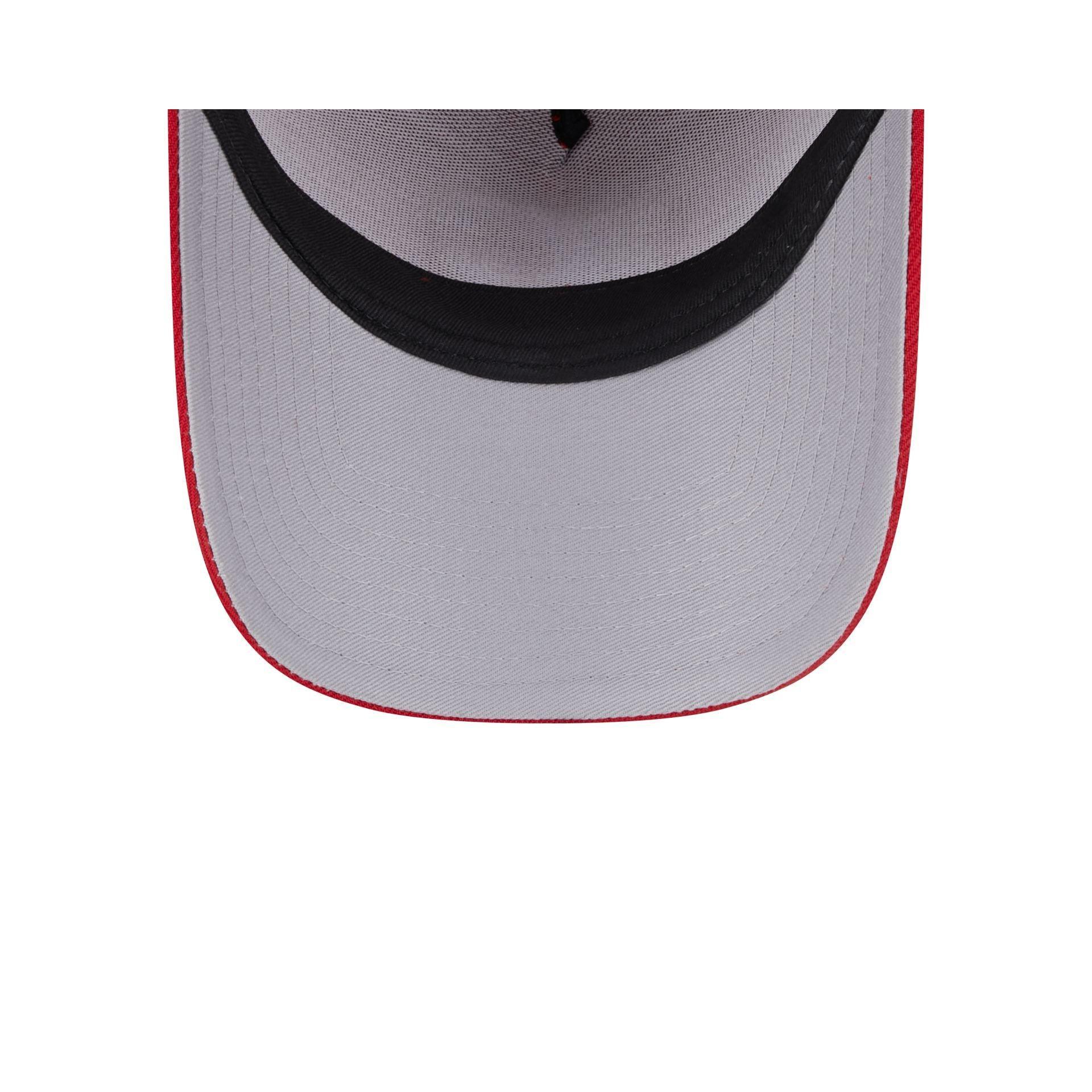 Calgary Flames Team 9FORTY A-Frame Snapback Hat Male Product Image