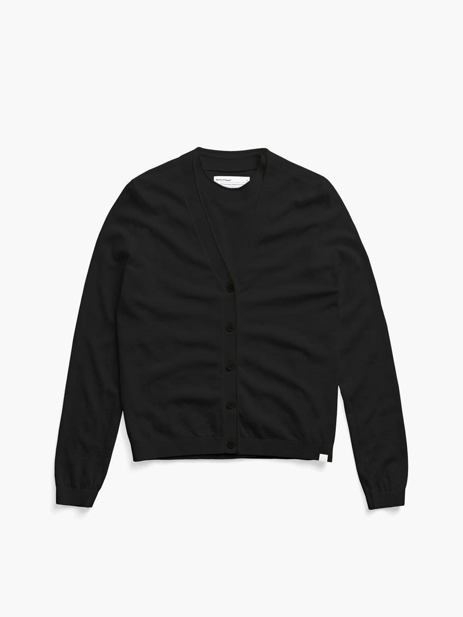 Women's Atlas Air Button-Front Cardigan - Black Product Image