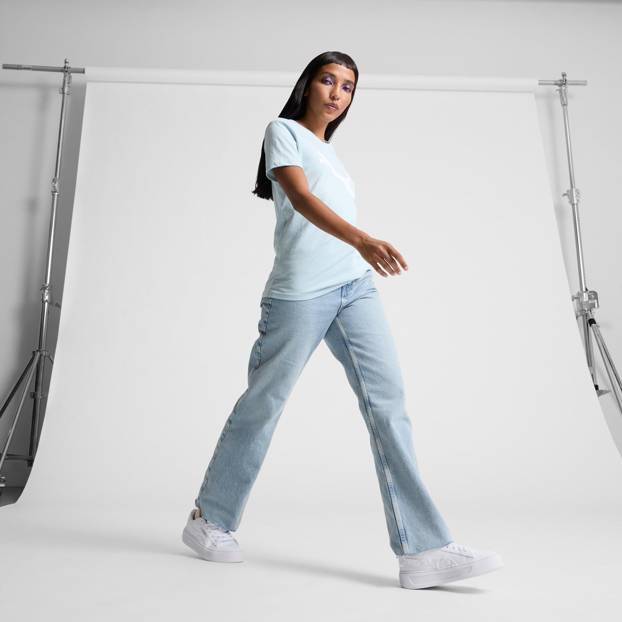 Essentials Big Cat Logo Women's Tee Product Image