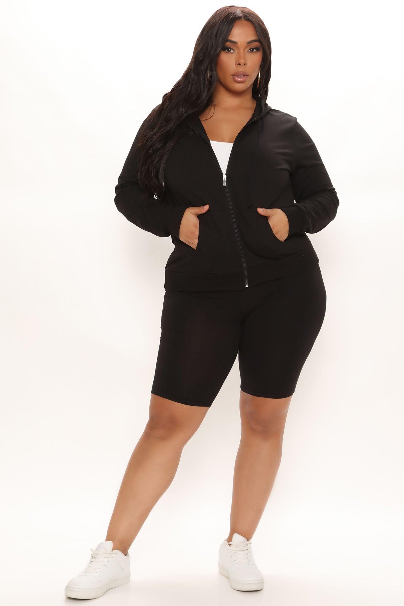 Latest And Greatest French Terry Zip Hoodie - Black Product Image