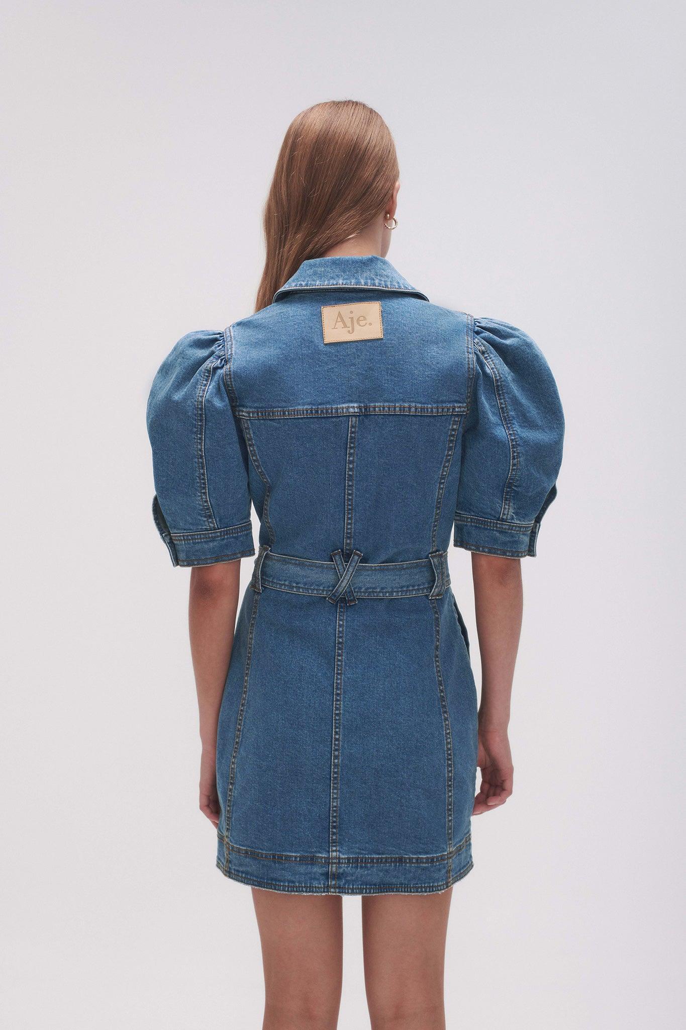 Adriana Puff Sleeve Mini Dress Product Image