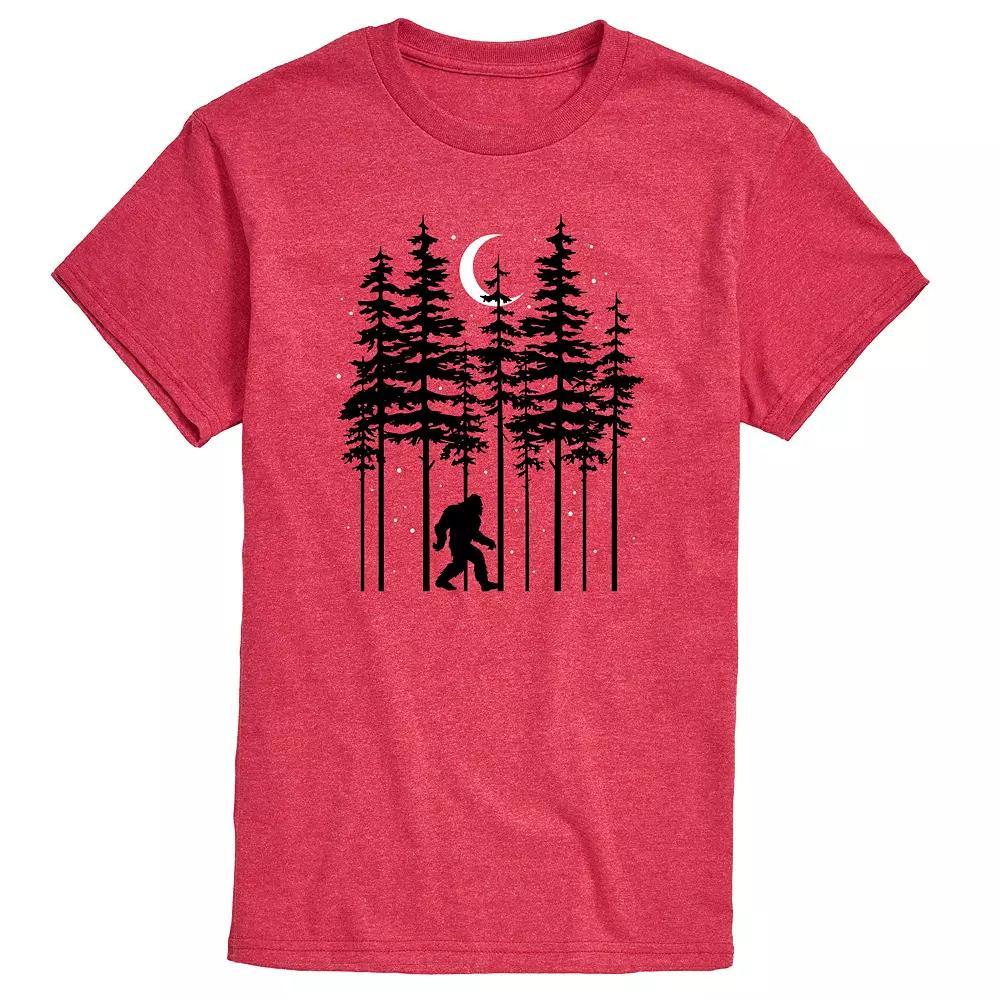 Mens Sasquatch Night Woods Tee Product Image