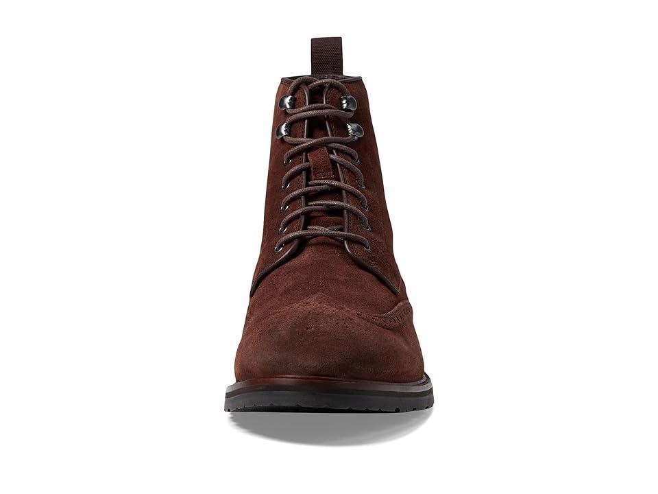 Cole Haan Berkshire Lug Wing Tip Boot (Madeira Suede Scot Water-Resistant) Men's Boots Product Image