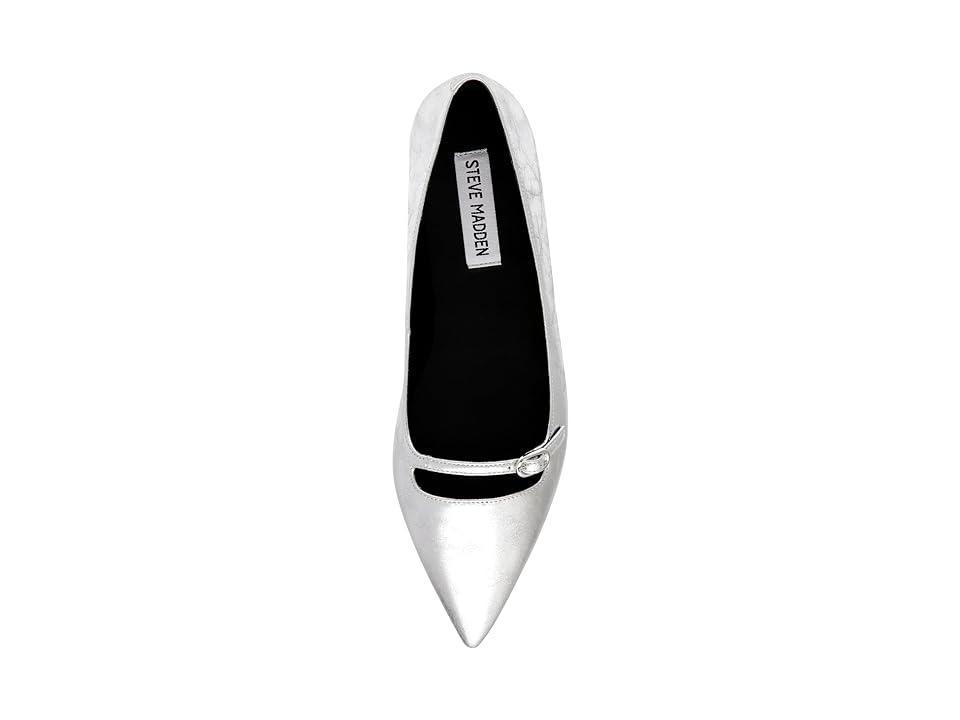 Steve Madden Luvey Leather) Women's Flat Shoes Product Image