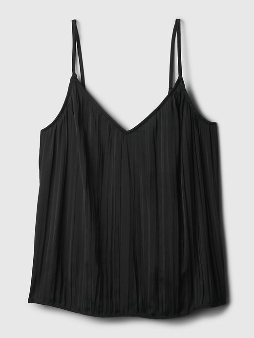Pleated Satin Cami Product Image