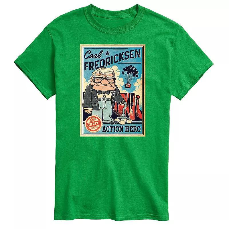 Disney / Pixar's UP Big & Tall Carl Graphic Tee, Men's, Size: 4XB, White Product Image