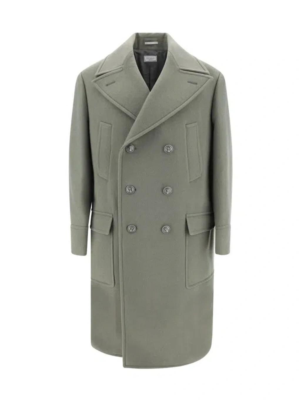 BRUNELLO CUCINELLI Coat In Grey Product Image