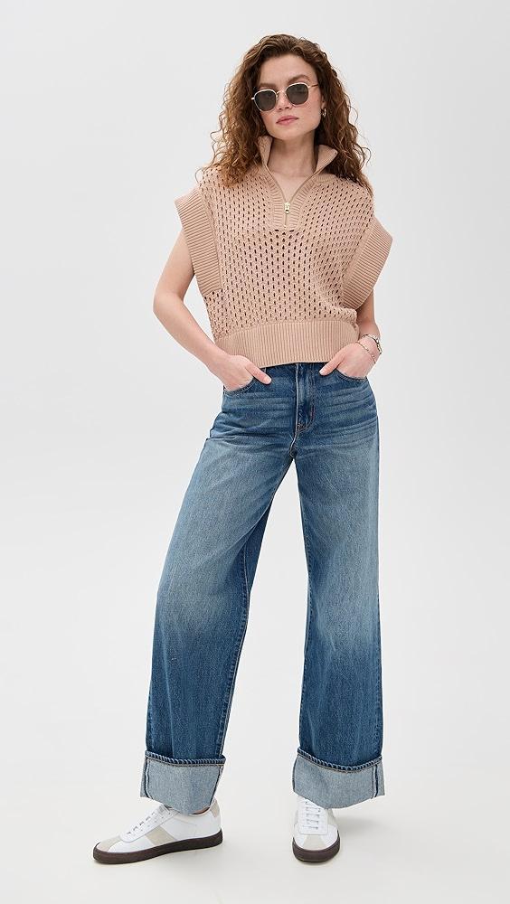 Varley Gaines Half Zip Knit Pullover | Shopbop Product Image
