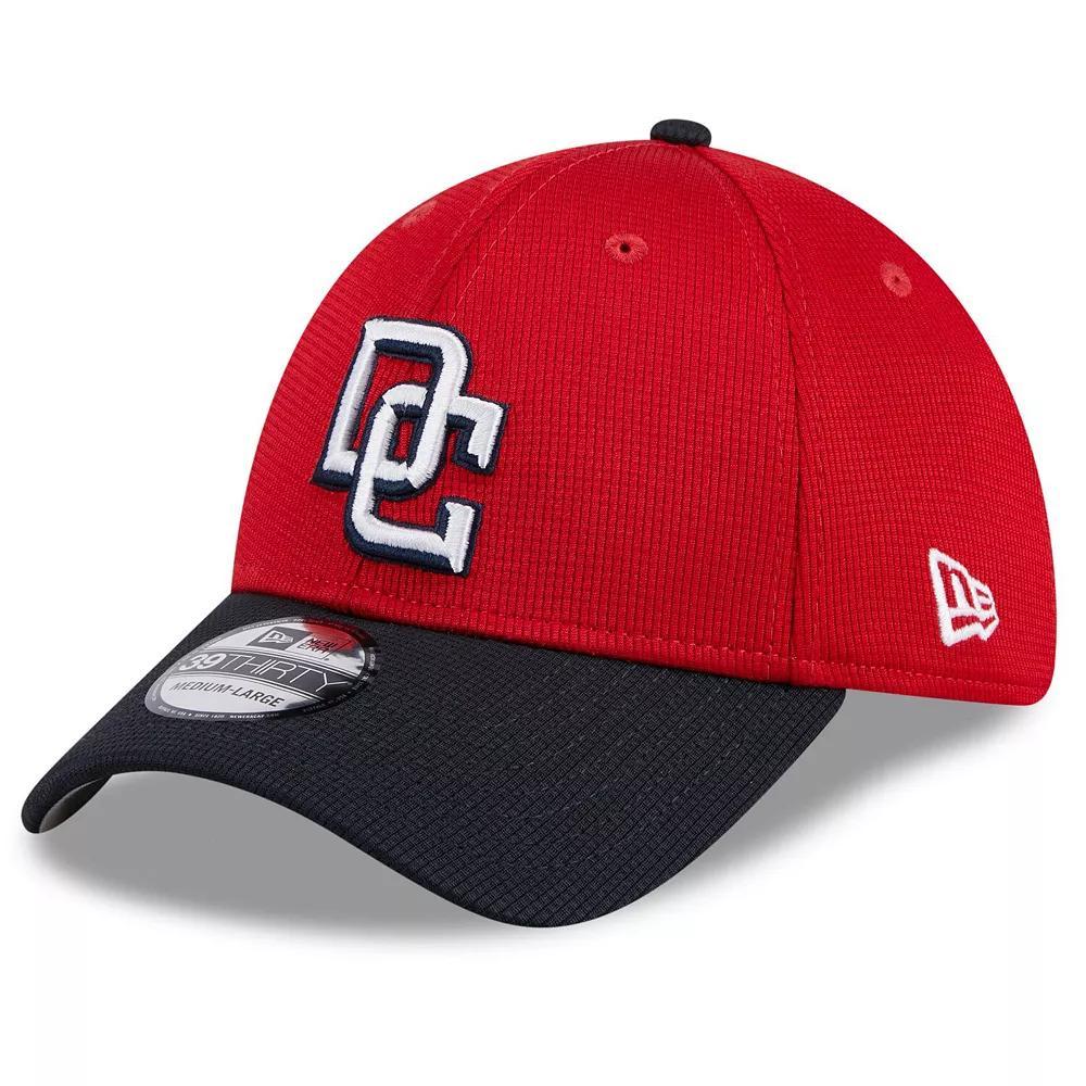 Men's New Era  Red Washington Nationals 2024 Batting Practice 39THIRTY Flex Hat, Size: Medium/Large Product Image