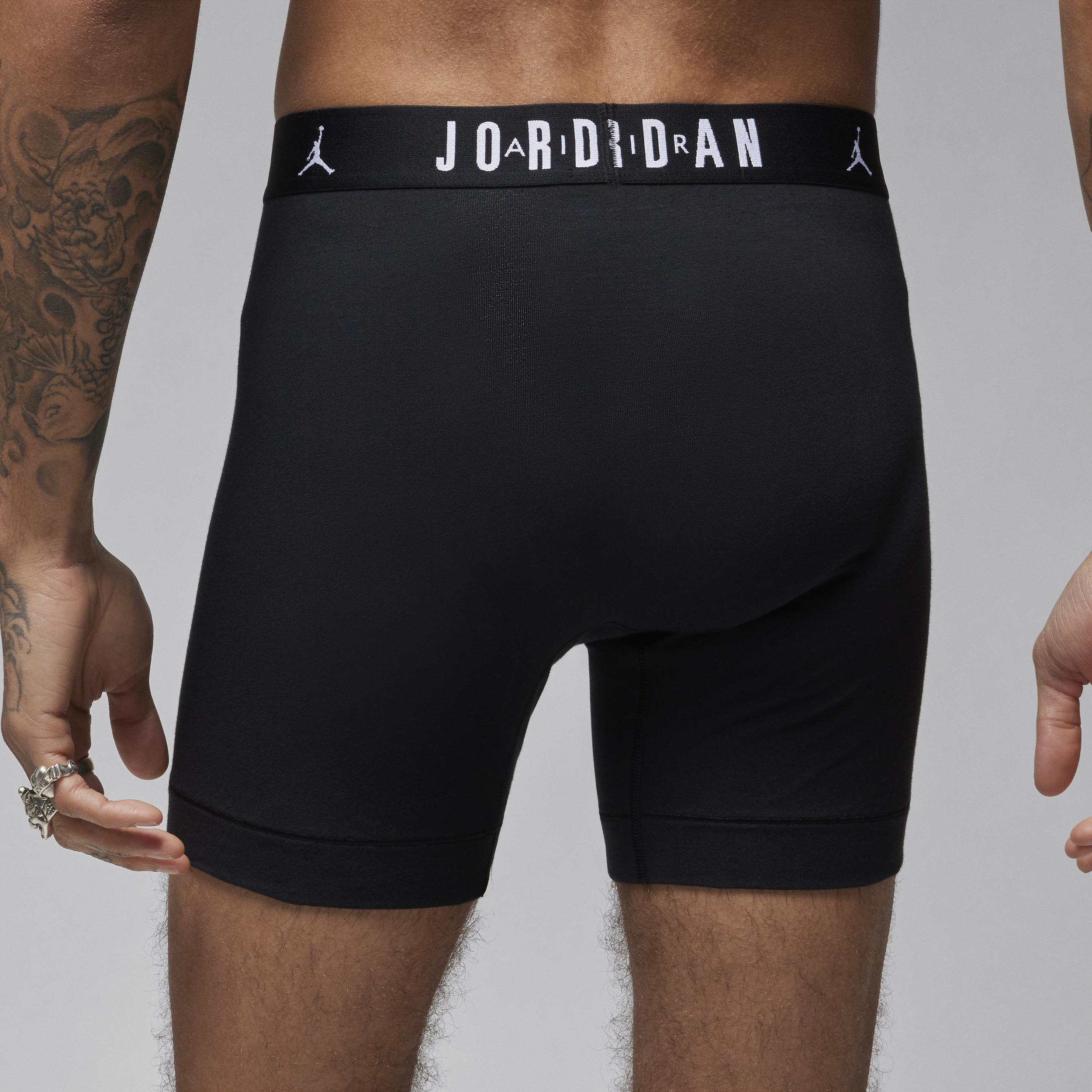 Men's Jordan Flight Cotton Core Boxer Briefs (3-Pack) Product Image