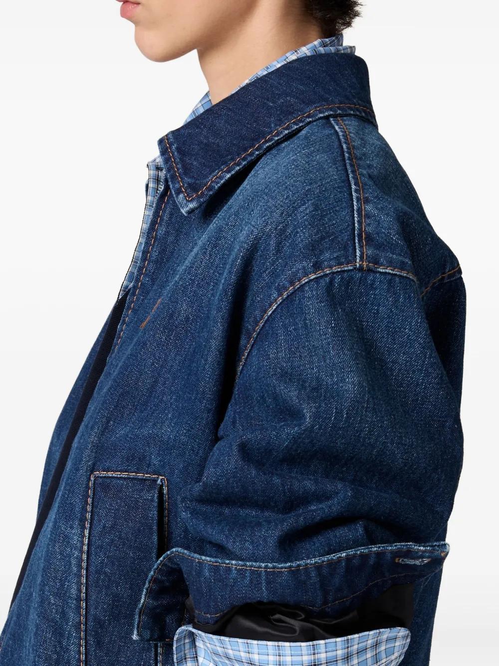 denim trucker jacket Product Image