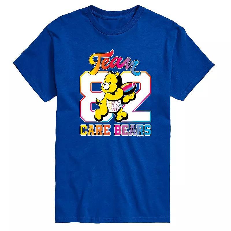 Mens Care Bears Football Graphic Tee Product Image