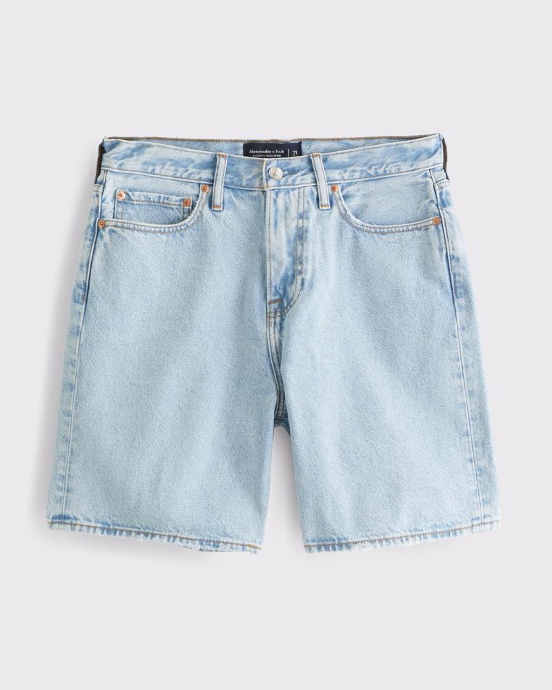 Loose Denim Short Product Image