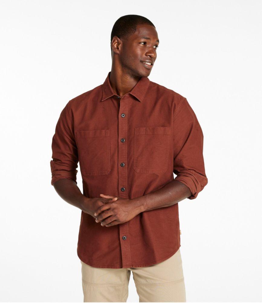 
                            
                                
                                    
                                
                            Men's Bean's Moleskin Shirt, Slightly Fitted Untucked Fit
                         Product Image