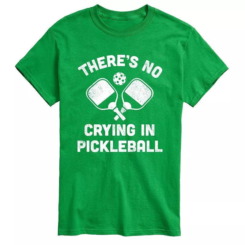 Men's No Crying Pickleball Tee, Size: XXL, Red Product Image