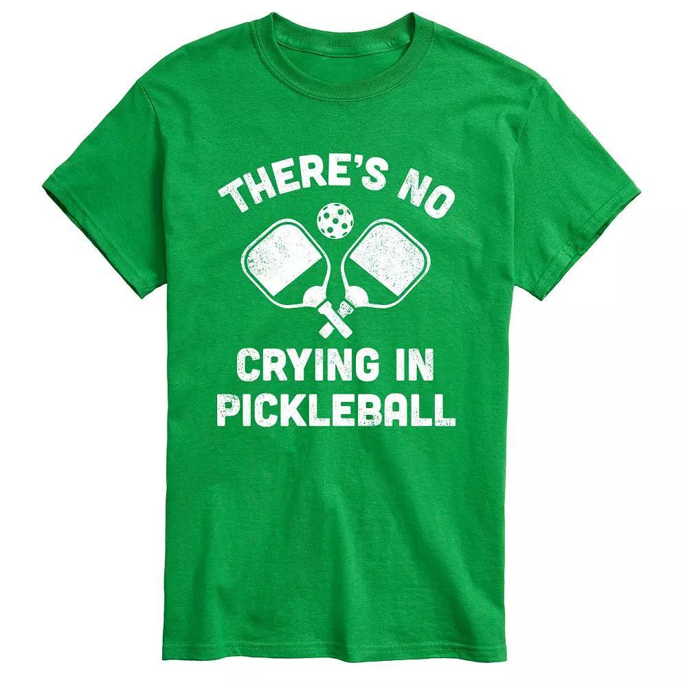 Men's No Crying Pickleball Tee, Size: XXL, Red Product Image