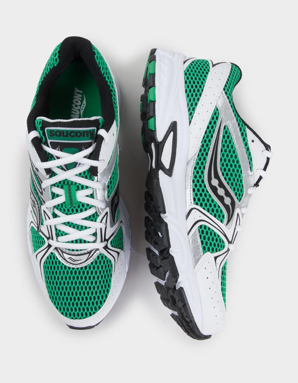 SAUCONY Ride Millennium Mens Shoes - WHT/GREEN Product Image