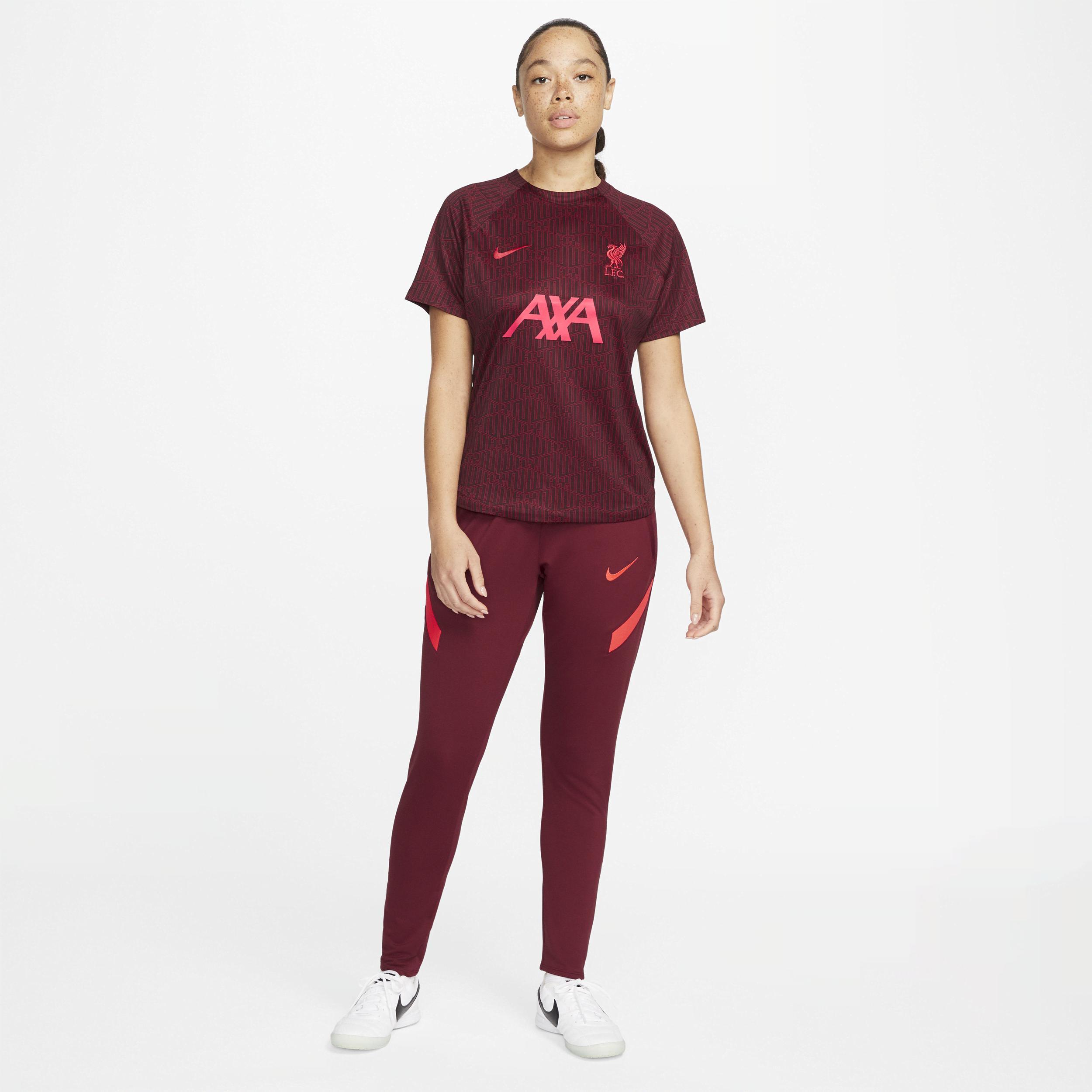 Women's Nike Burgundy Liverpool 2022/23 Pre-Match Home Performance Top, Size: XL, Lvp Med Re Product Image